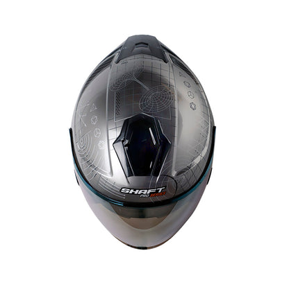 CASCO SHAFT SH-240DV PRO ARE WE ALONE CROMADO HUMO