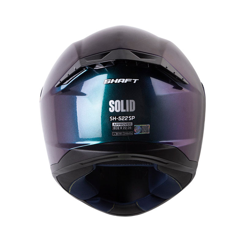 CASCO SHAFT SH-522SP SOLID CAMALEON PLATA VISOR IRIDIUM