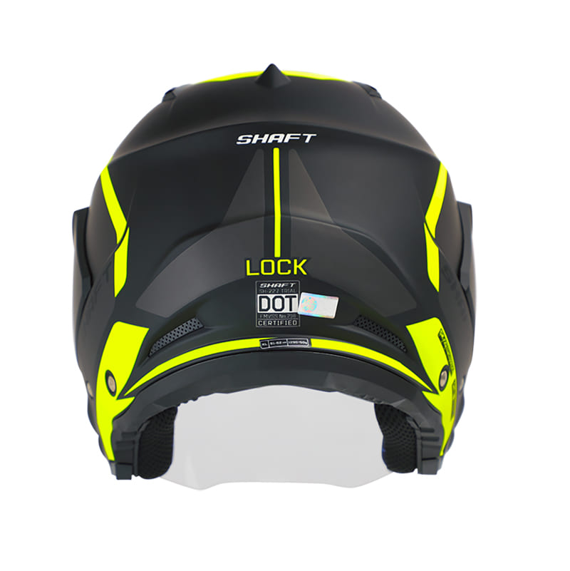 CASCO SHAFT SH-227 LOCK MATE NEGRO AMARILLO NEON