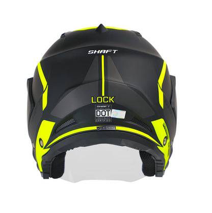 CASCO SHAFT SH-227 LOCK MATE NEGRO AMARILLO NEON
