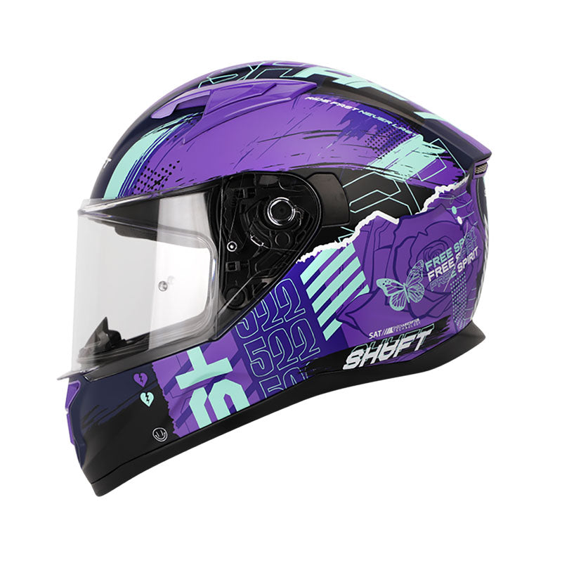 CASCO SHAFT SH-522 FREE SOUL MATE AZUL NAVY MORADO