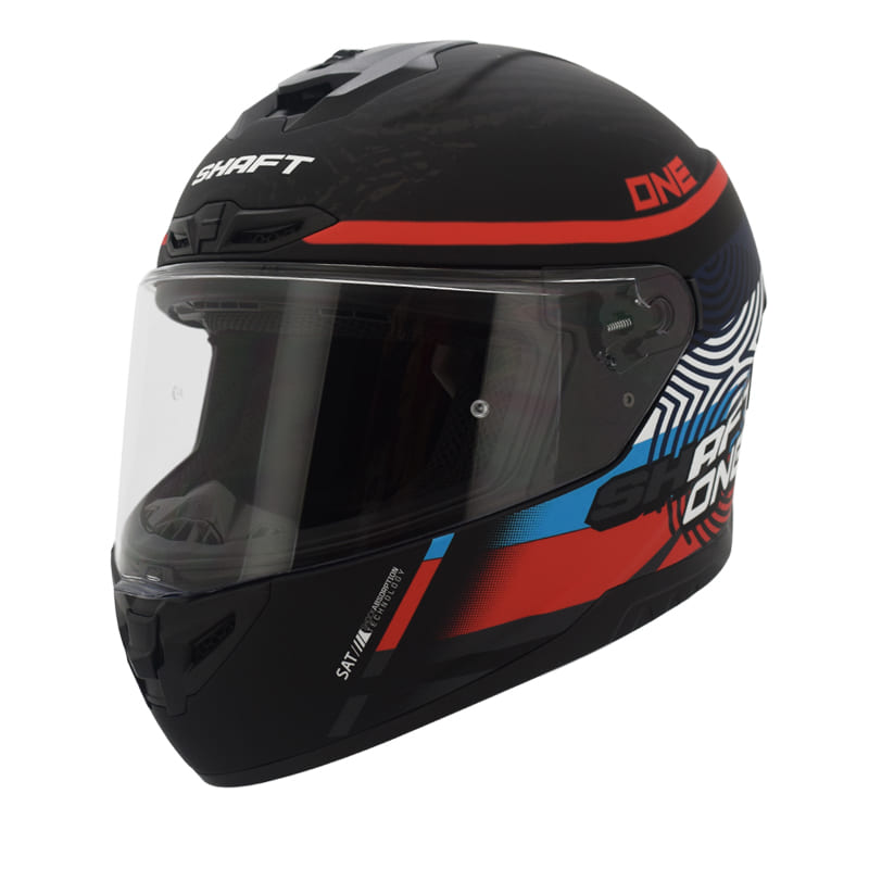 CASCO SHAFT SH-542GT ONE MATE NEGRO ROJO