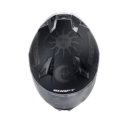 CASCO SHAFT SH-560 TAROT MATE NEGRO NEGRO