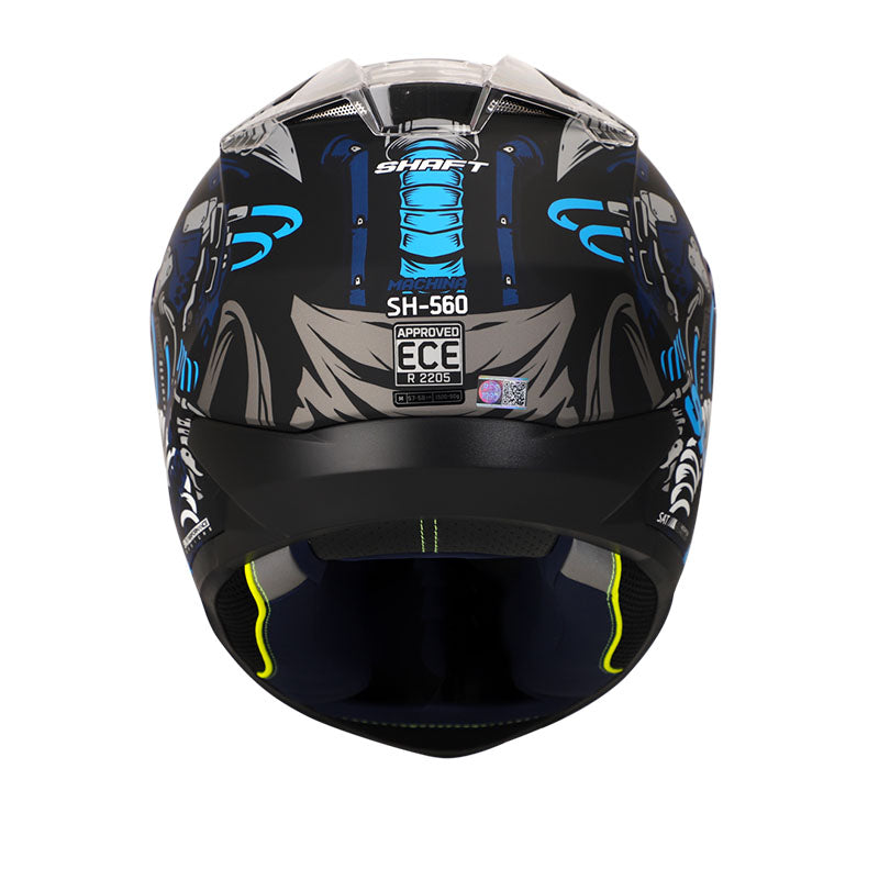 CASCO SHAFT SH-560 MACHINA MATE NEGRO AZUL