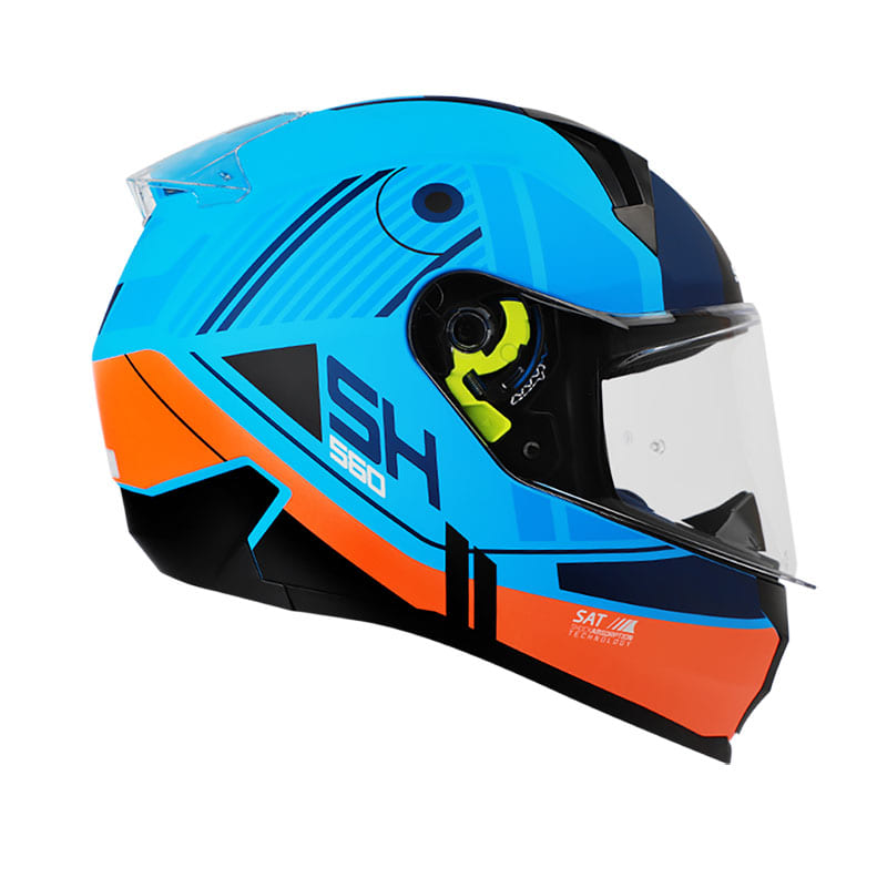 CASCO SHAFT SH-560 VIZTRO MATE AZUL AZUL NAVY