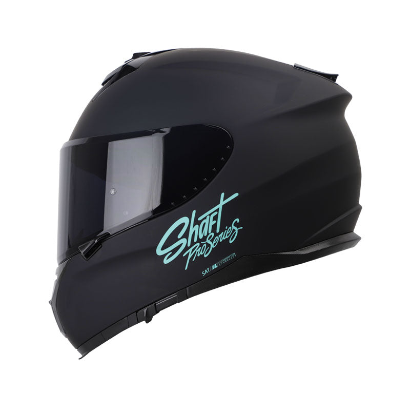 CASCO SHAFT SH-610DV PRO SOLID MATE NEGRO TURQUESA IRIDIUM