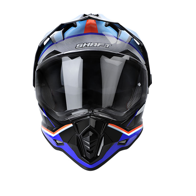 CASCO SHAFT SH-MX370DV PRO FELO NEGRO AZUL