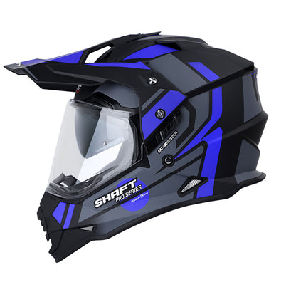 CASCO SHAFT SH-MX370DV PRO NAS MATE NEGRO AZUL