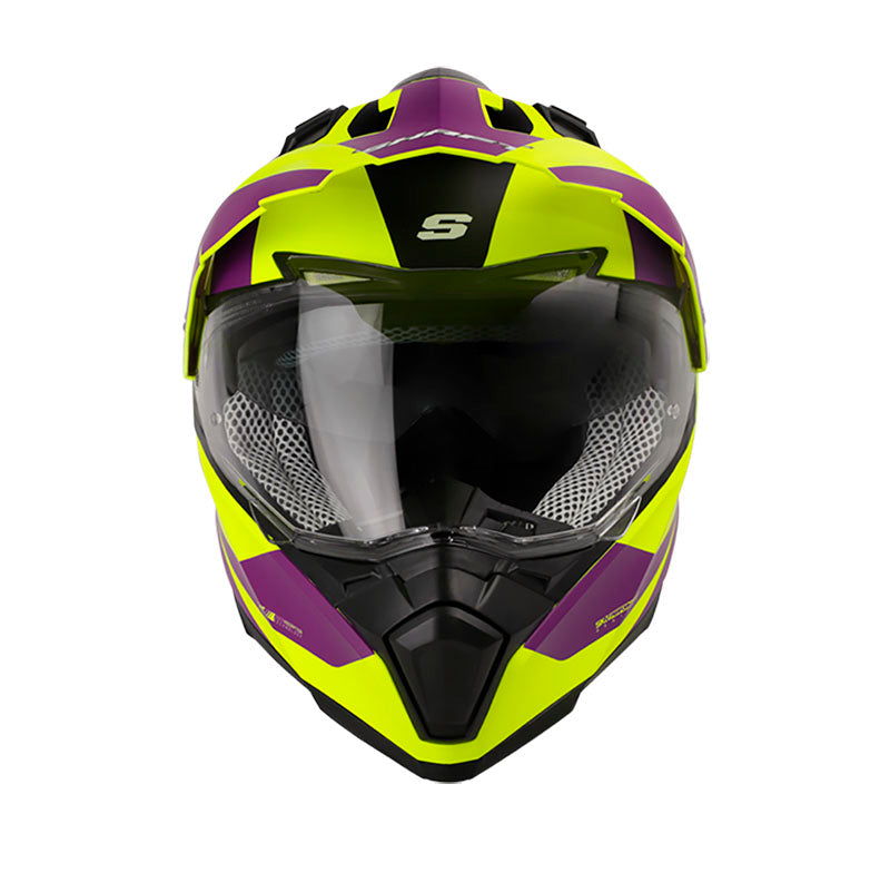 CASCO SHAFT SH-MX380DV BLOCKED MATE AMARILLO NEON MORADO