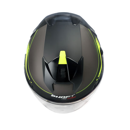 CASCO SHAFT SH-235DV PRO DRINK MATE NEGRO AMARILLO NEON