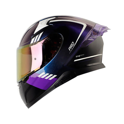 CASCO SHAFT SH-612DV PRO AURA CAMALEON BLANCO VISOR IRIDIUM
