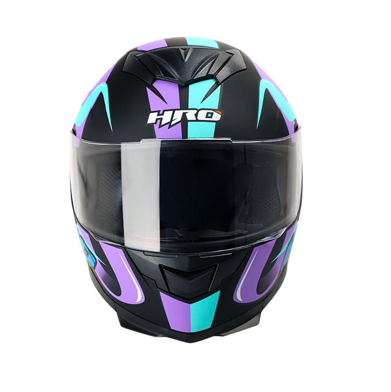 CASCO HRO HRO-511 FLOWING MATE NEGRO MORADO NEON