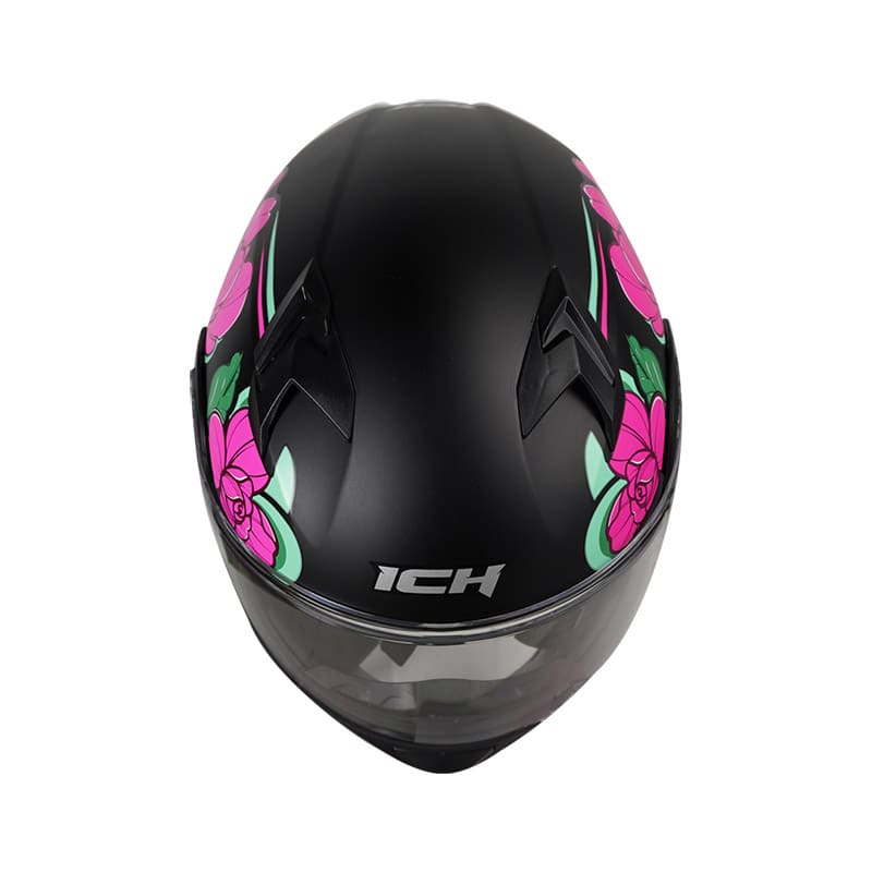 CASCO ICH ICH-3120DV FLOWRISH MATE NEGRO FUCSIA NEON
