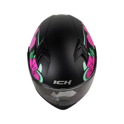 CASCO ICH ICH-3120DV FLOWRISH MATE NEGRO FUCSIA NEON