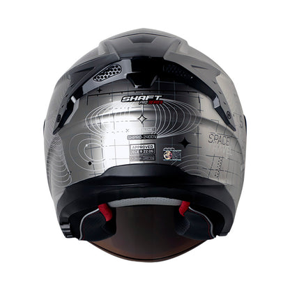 CASCO SHAFT SH-240DV PRO ARE WE ALONE CROMADO HUMO