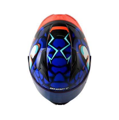 CASCO SHAFT SH-582SP DRAKARYS AZUL VISOR IRIDIUM