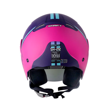 CASCO SHAFT SH-212 TELEMETRY MATE MORADO VISOR MORADO