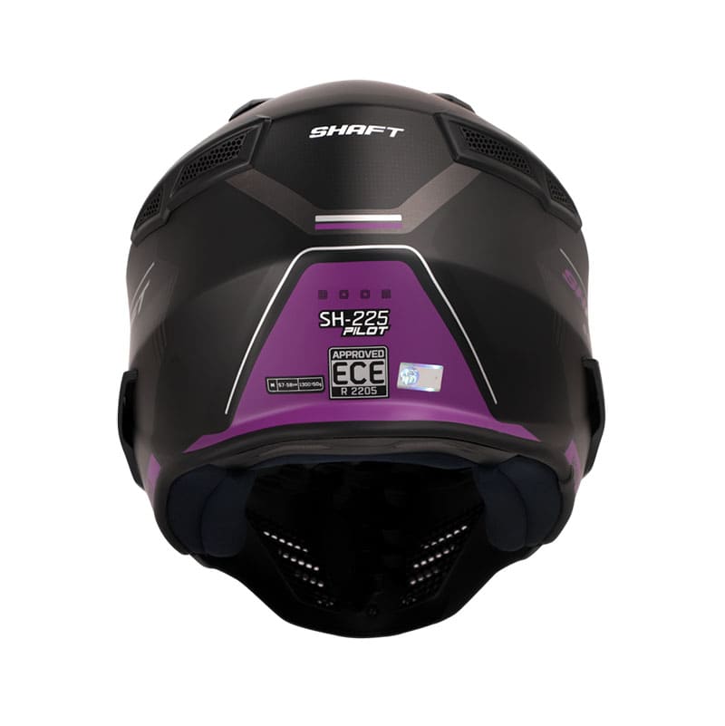 CASCO SHAFT SH-225 BOOM MATE NEGRO MORADO NEON