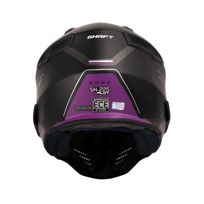 CASCO SHAFT SH-225 BOOM MATE NEGRO MORADO NEON