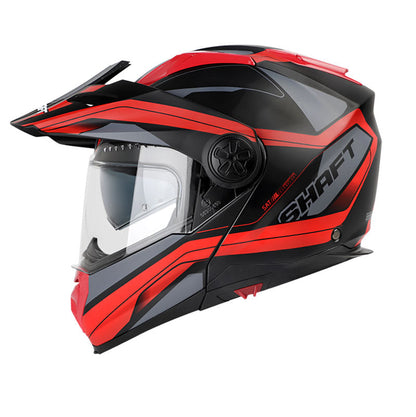 CASCO SHAFT SH-3700DV FORM MATE NEGRO ROJO
