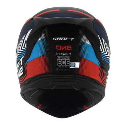 CASCO SHAFT SH-542GT ONE MATE NEGRO ROJO