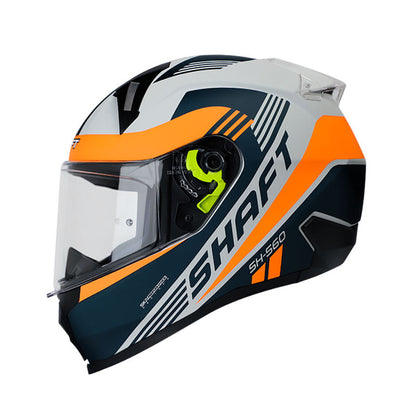 CASCO SHAFT SH-560 ARROW MATE GRIS NARANJA NEON