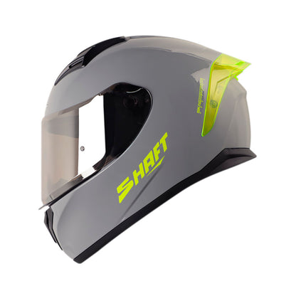 CASCO SHAFT SH-582SP EVO SOLID GRIS AMARILLO VISOR IRIDIUM