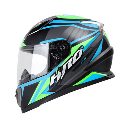 CASCO HRO HRO-508 RETO MATE NEGRO AZUL