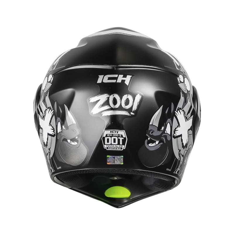CASCO ICH ICH-3110S ZOO MATE NEGRO GRIS