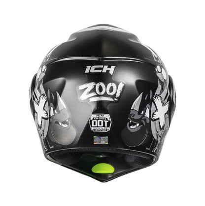 CASCO ICH ICH-3110S ZOO MATE NEGRO GRIS