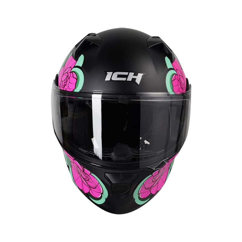 CASCO ICH ICH-3120DV FLOWRISH MATE NEGRO FUCSIA NEON