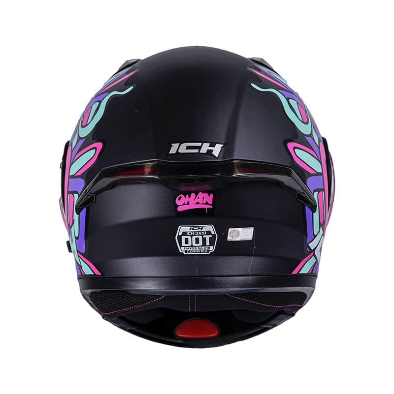 CASCO ICH ICH-3120DV OHAN MATE NEGRO FUCSIA NEON