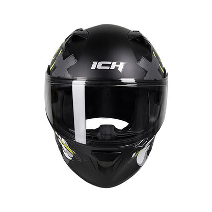 CASCO ICH ICH-3120DV TAGGER MATE NEGRO AMARILLO NEON
