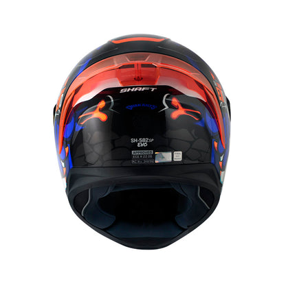 CASCO SHAFT SH-582SP DRAKARYS AZUL VISOR IRIDIUM