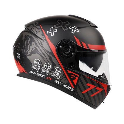 CASCO SHAFT SH-3910DV HELL MATE NEGRO ROJO