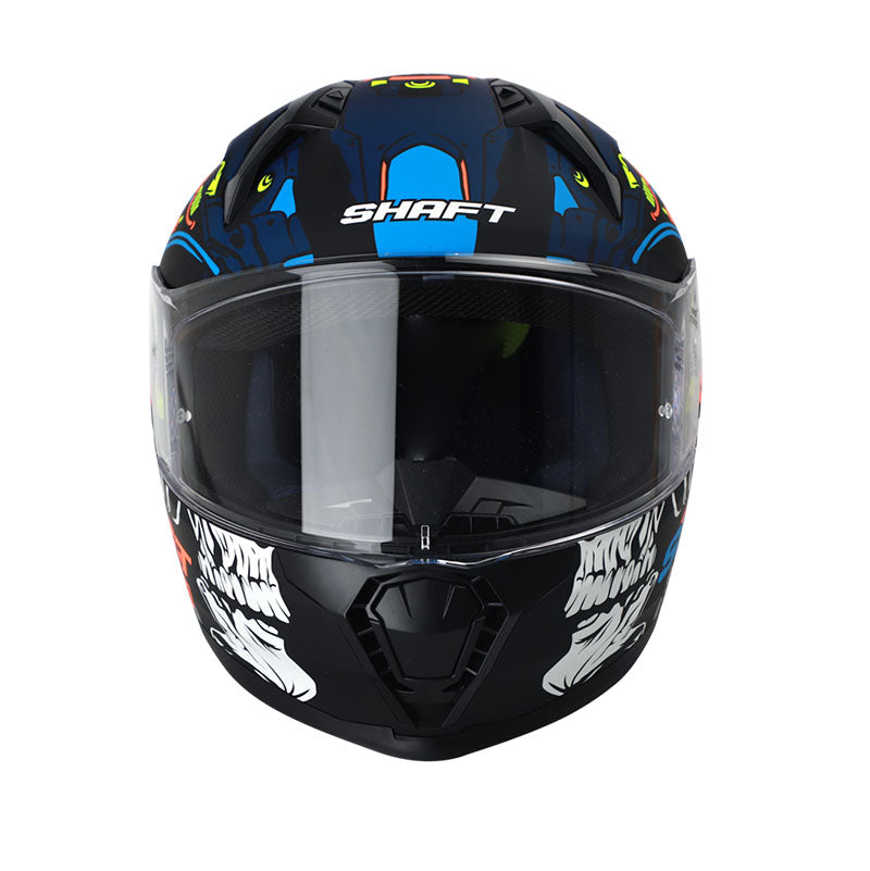 CASCO SHAFT SH-560 MACHINA MATE NEGRO AZUL