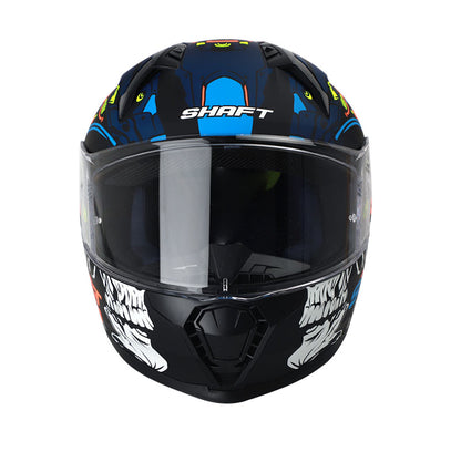 CASCO SHAFT SH-560 MACHINA MATE NEGRO AZUL
