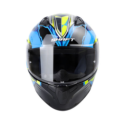 CASCO SHAFT SH-582SP RX78 AZUL AMARILLO NEON