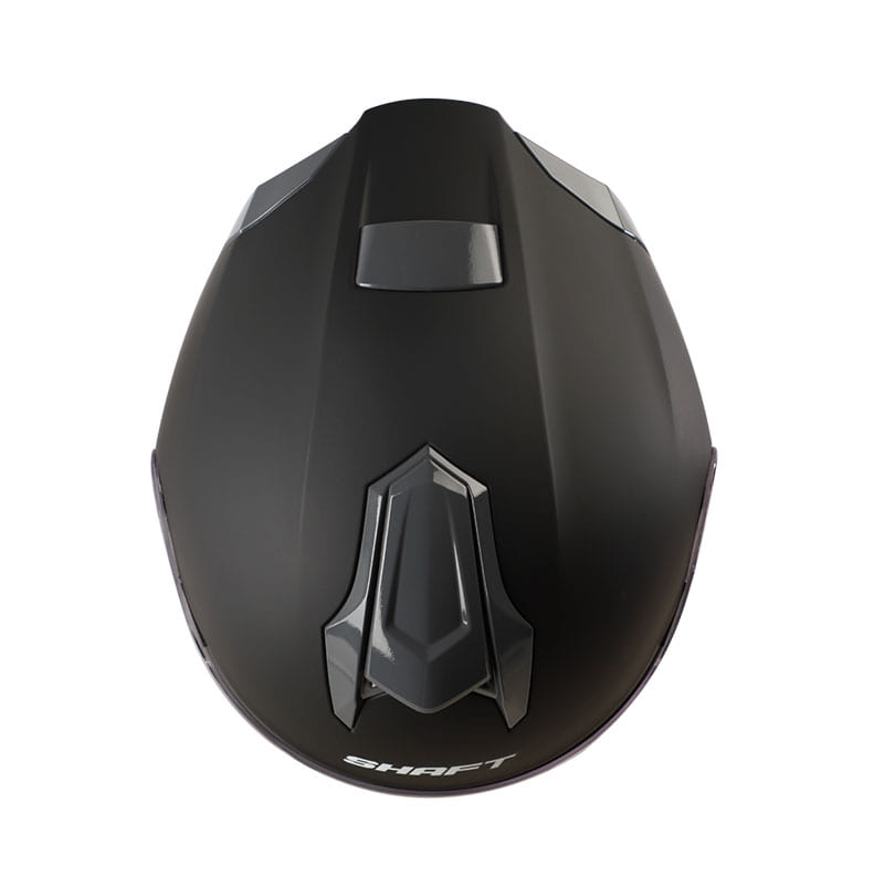 CASCO SHAFT SH-551 SOLID FLOW MATE NEGRO GRIS VISOR IRIDIUM