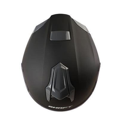 CASCO SHAFT SH-551 SOLID FLOW MATE NEGRO GRIS VISOR IRIDIUM