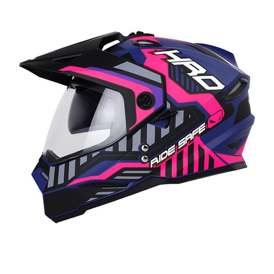 CASCO HRO HRO-MX330DV REBEN MATE FUCSIA NEON