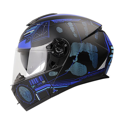 CASCO SHAFT SH-3910DV SUSPECT MATE NEGRO AZUL