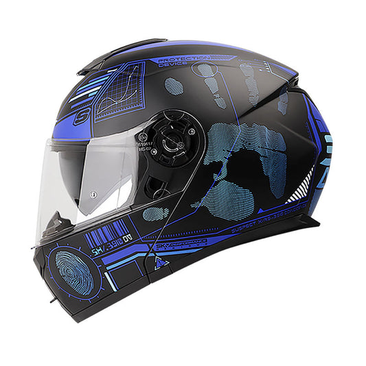 CASCO SHAFT SH-3910DV SUSPECT MATE NEGRO AZUL