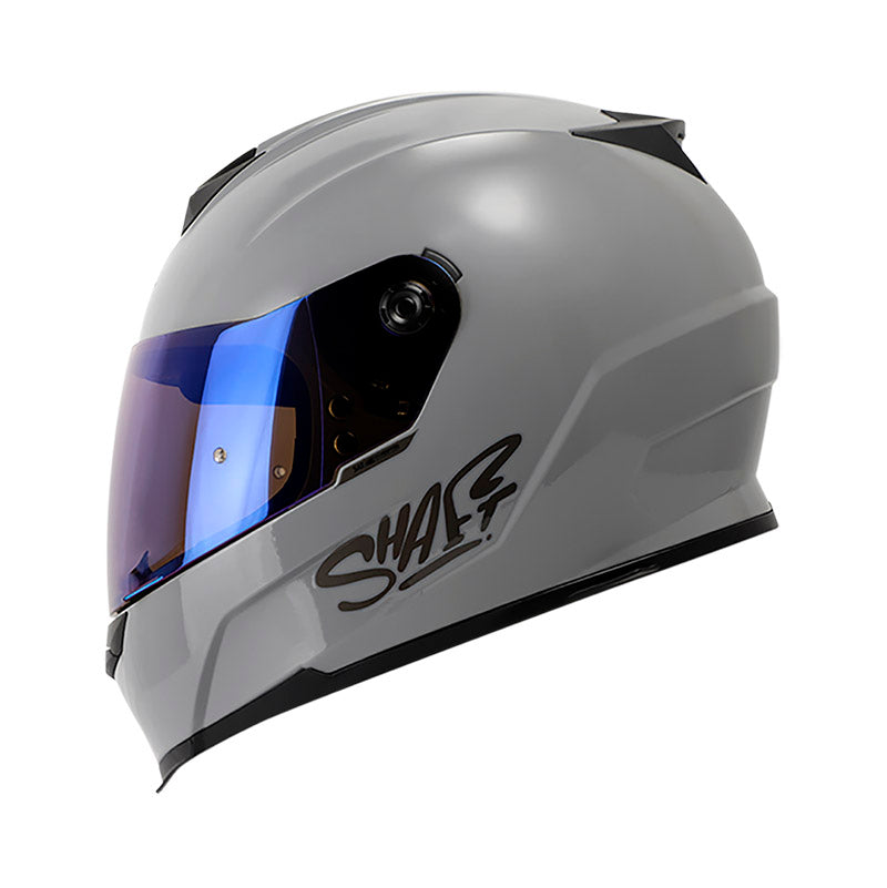 CASCO SHAFT SH-502 SOLID NARDO NEGRO VISOR IRIDIUM