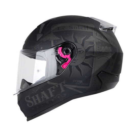 CASCO SHAFT SH-560 TAROT MATE NEGRO NEGRO