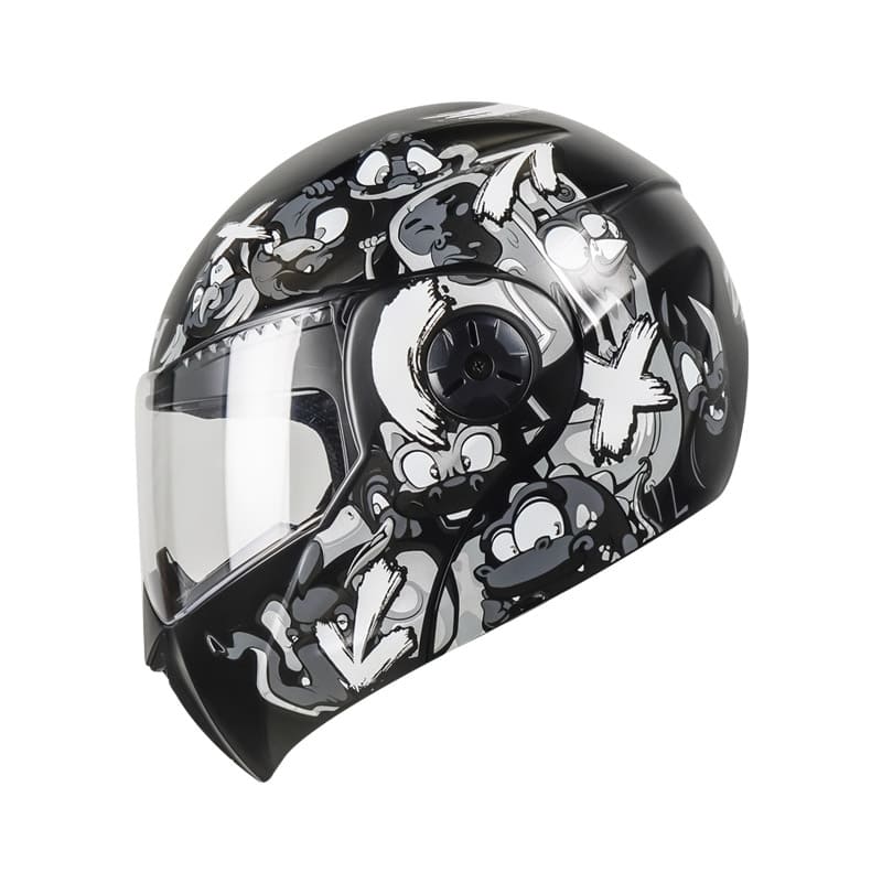 CASCO ICH ICH-3110S ZOO MATE NEGRO GRIS