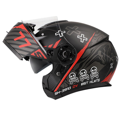 CASCO SHAFT SH-3910DV HELL MATE NEGRO ROJO