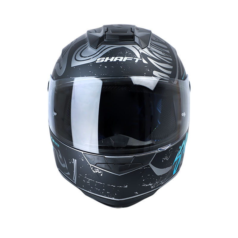 CASCO SHAFT SH-502 PSICOTRIP MATE NEGRO AZUL