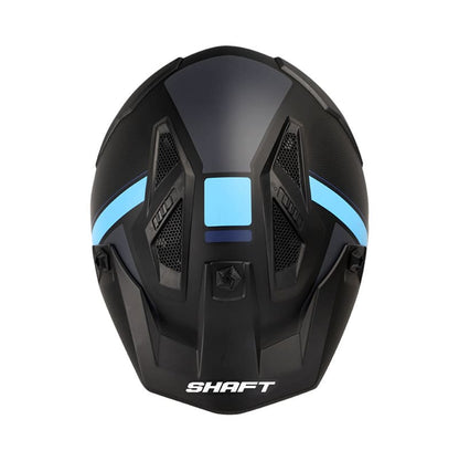 CASCO SHAFT SH-225 BOOM MATE NEGRO AZUL