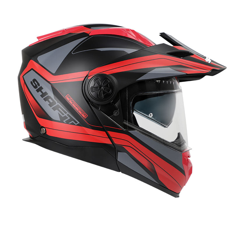 CASCO SHAFT SH-3700DV FORM MATE NEGRO ROJO